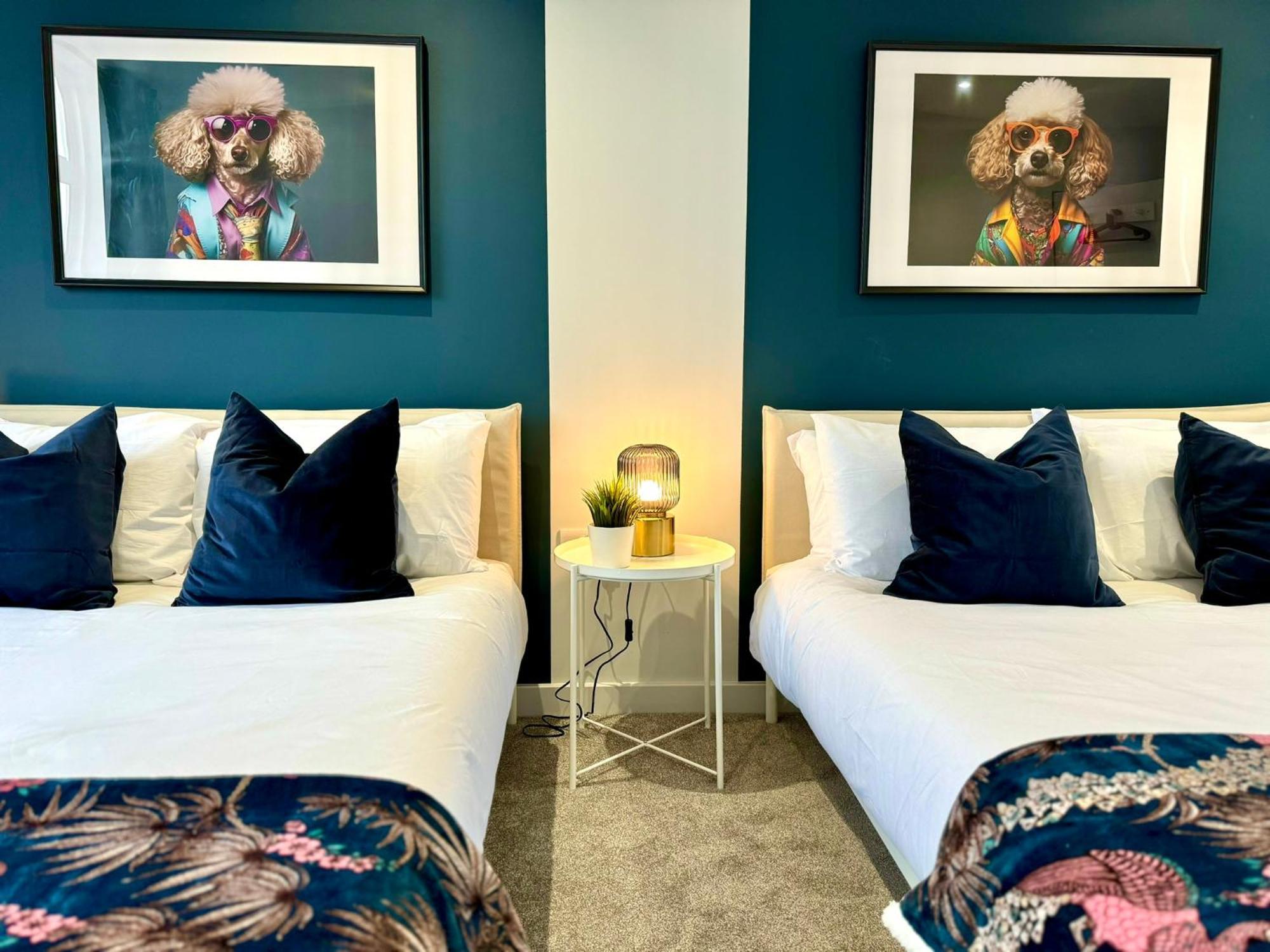 Amazing Large 3 Bedroom Apartment - Sleeps 8! Bournemouth Zewnętrze zdjęcie